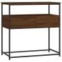 Konsolentisch aus eichenbraunem Holzwerkstoff, 75 x 40 x 75 cm von , Seitentische - Ref: Foro24-834159, Preis: 53,89 €, Rabat...