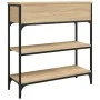 Mesa consola madera de ingeniería roble Sonoma 72,5x25x75 cm de , Mesas auxiliares - Ref: Foro24-834186, Precio: 92,03 €, Des...