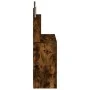 Dressing table with smoked oak mirror 96x39x142 cm by , Bedroom Dressers - Ref: Foro24-837579, Price: 68,59 €, Discount: %