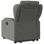 Silla de masaje reclinable de pie de tela gris oscuro en Sillones | Comprar online en Foru.es