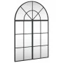 Espejo de pared arco de hierro negro 60x90 cm de , Espejos - Ref: Foro24-3200605, Precio: 127,70 €, Descuento: %