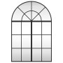 Espejo de pared arco de hierro negro 60x90 cm de , Espejos - Ref: Foro24-3200605, Precio: 135,60 €, Descuento: %