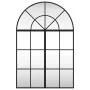 Espejo de pared arco de hierro negro 60x90 cm de , Espejos - Ref: Foro24-3200605, Precio: 127,70 €, Descuento: %