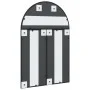 Espejo de pared arco de hierro negro 60x90 cm de , Espejos - Ref: Foro24-3200605, Precio: 127,70 €, Descuento: %