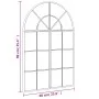 Espejo de pared arco de hierro negro 60x90 cm de , Espejos - Ref: Foro24-3200605, Precio: 127,70 €, Descuento: %