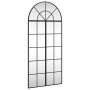 Espejo de pared arco de hierro negro 60x130 cm de , Espejos - Ref: Foro24-3200607, Precio: 147,74 €, Descuento: %