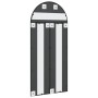 Espejo de pared arco de hierro negro 60x130 cm de , Espejos - Ref: Foro24-3200607, Precio: 147,74 €, Descuento: %