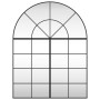 Espejo de pared arco de hierro negro 100x130 cm de , Espejos - Ref: Foro24-3200613, Precio: 200,64 €, Descuento: %