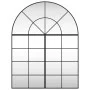 Espejo de pared arco de hierro negro 100x130 cm de , Espejos - Ref: Foro24-3200613, Precio: 188,54 €, Descuento: %