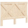 Cabecero de madera maciza de pino 140x104 cm de , Cabeceros y pies de cama - Ref: Foro24-358406, Precio: 62,19 €, Descuento: %