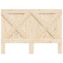 Cabecero de madera maciza de pino 140x104 cm de , Cabeceros y pies de cama - Ref: Foro24-358406, Precio: 62,19 €, Descuento: %