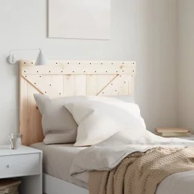 Solid pine wood headboard 90x104 cm by , Headboards and footboards - Ref: Foro24-358404, Price: 42,11 €, Discount: %