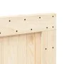 Solid pine wood bed headboard 80x104 cm by , Headboards and footboards - Ref: Foro24-358389, Price: 41,93 €, Discount: %