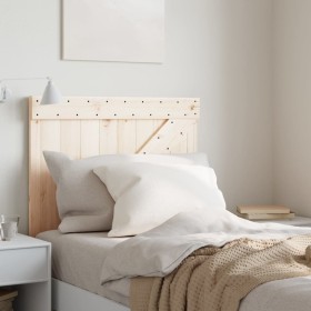 Cabecero de cama madera maciza de pino 80x104 cm de , Cabeceros y pies de cama - Ref: Foro24-358396, Precio: 41,94 €, Descuen...