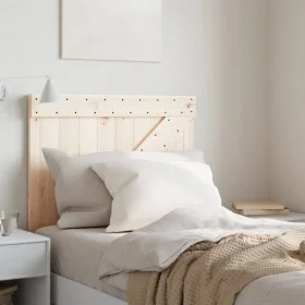Solid pine wood bed headboard 80x104 cm by , Headboards and footboards - Ref: Foro24-358396, Price: 41,53 €, Discount: %