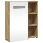 Mueble de baño con espejo y luz LED roble 45x13x52 cm de , Tocadores de baño - Ref: Foro24-357968, Precio: 76,82 €, Descuento: %