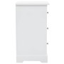 Mesita de noche MDF y madera de pino 35x32x59 cm de vidaXL, Mesitas de noche - Ref: Foro24-245756, Precio: 97,51 €, Descuento: %