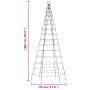 Árbol de Navidad en asta de bandera 200 LED blanco cálido 180cm de , Luces de Navidad - Ref: Foro24-358108, Precio: 22,25 €, ...