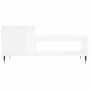 Mesa de centro madera contrachapada blanco brillo 100x50x45 cm de , Mesas de centro - Ref: Foro24-830822, Precio: 51,55 €, De...