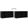 Mueble zapatero madera contrachapada negro 102x36x60 cm de , Zapateros y organizadores de calzado - Ref: Foro24-831413, Preci...