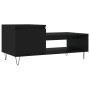 Mesa de centro madera contrachapada negro 100x50x45 cm de , Mesas de centro - Ref: Foro24-830829, Precio: 47,93 €, Descuento: %