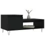Mesa de centro madera contrachapada negro 100x50x45 cm de , Mesas de centro - Ref: Foro24-830829, Precio: 47,54 €, Descuento: %