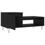 Mesa de centro madera contrachapada negro 100x50x45 cm de , Mesas de centro - Ref: Foro24-830829, Precio: 47,93 €, Descuento: %