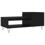 Mesa de centro madera contrachapada negro 100x50x45 cm de , Mesas de centro - Ref: Foro24-830829, Precio: 47,93 €, Descuento: %