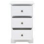 Mesita de noche MDF y madera de pino 35x32x59 cm de vidaXL, Mesitas de noche - Ref: Foro24-245756, Precio: 97,51 €, Descuento: %