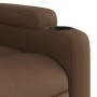 Silla de masaje reclinable de pie de tela marrón en Sillones | Comprar online en Foru.es