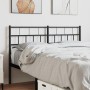 Cabecero de metal negro 120 cm de , Cabeceros y pies de cama - Ref: Foro24-355690, Precio: 28,05 €, Descuento: %