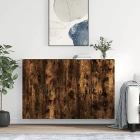 Armarios de pared 2 uds madera de ingeniería roble ahumado de , Aparadores - Ref: Foro24-3197894, Precio: 158,99 €, Descuento: %