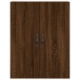 Armarios de pared 2 uds madera de ingeniería marrón roble de , Aparadores - Ref: Foro24-3197896, Precio: 143,43 €, Descuento: %