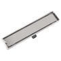 Desagüe lineal de ducha de acero inoxidable 630x140 mm de vidaXL, Desagües - Ref: Foro24-142172, Precio: 56,04 €, Descuento: %