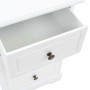 Mesita de noche MDF y madera de pino 35x32x59 cm de vidaXL, Mesitas de noche - Ref: Foro24-245756, Precio: 97,51 €, Descuento: %