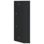 Mueble de baño de esquina con espejo negro 30x24x60 cm de , Tocadores de baño - Ref: Foro24-357979, Precio: 91,49 €, Descuent...