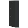 Mueble de baño de esquina con espejo negro 30x24x60 cm de , Tocadores de baño - Ref: Foro24-357979, Precio: 102,20 €, Descuen...