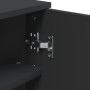 Mueble de baño de esquina con espejo negro 30x24x60 cm de , Tocadores de baño - Ref: Foro24-357979, Precio: 102,20 €, Descuen...