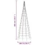 Árbol de Navidad en asta de bandera 550 LED blanco cálido 300cm de , Luces de Navidad - Ref: Foro24-358112, Precio: 47,30 €, ...
