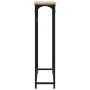 Mesa consola madera de ingeniería roble Sonoma 75x19,5x75 cm de , Mesas auxiliares - Ref: Foro24-834136, Precio: 37,03 €, Des...