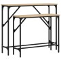 Mesas consolas 2 unidades madera de ingeniería roble Sonoma de , Mesas auxiliares - Ref: Foro24-834141, Precio: 56,30 €, Desc...