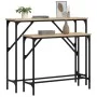 Mesas consolas 2 unidades madera de ingeniería roble Sonoma de , Mesas auxiliares - Ref: Foro24-834141, Precio: 55,54 €, Desc...