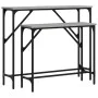 Mesas consolas 2 unidades madera de ingeniería gris Sonoma de , Mesas auxiliares - Ref: Foro24-834143, Precio: 53,97 €, Descu...