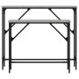 Mesas consolas 2 unidades madera de ingeniería gris Sonoma de , Mesas auxiliares - Ref: Foro24-834143, Precio: 53,97 €, Descu...