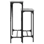 Mesas consolas 2 unidades madera de ingeniería gris Sonoma de , Mesas auxiliares - Ref: Foro24-834143, Precio: 53,97 €, Descu...