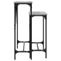 Mesas consolas 2 unidades madera de ingeniería gris Sonoma de , Mesas auxiliares - Ref: Foro24-834143, Precio: 54,67 €, Descu...