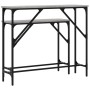 Mesas consolas 2 unidades madera de ingeniería gris Sonoma de , Mesas auxiliares - Ref: Foro24-834143, Precio: 54,67 €, Descu...