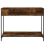 Mesa consola madera contrachapada roble ahumado 100x34,5x75 cm de , Mesas auxiliares - Ref: Foro24-834162, Precio: 58,56 €, D...