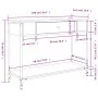 Konsolentisch aus geräuchertem Eichensperrholz 100x34,5x75 cm von , Seitentische - Ref: Foro24-834162, Preis: 57,85 €, Rabatt: %