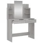 Dresser with Sonoma gray mirror 96x39x142 cm by , Bedroom Dressers - Ref: Foro24-837580, Price: 120,75 €, Discount: %